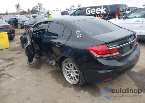 2015 Honda Civic Ex из США, поврежденный, VIN 2HGFB2F84FH554418